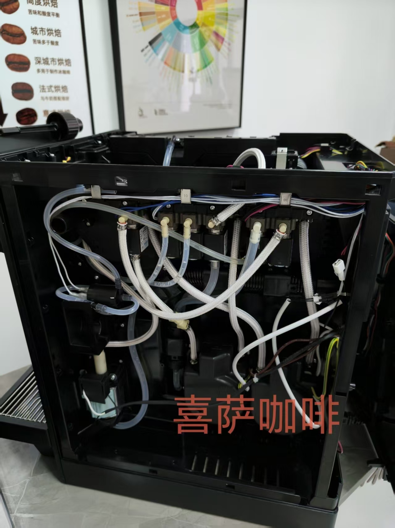 kaffway/优咖觉醒K3pro咖啡机内部做工的图片